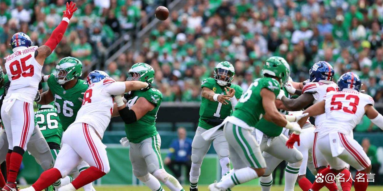 9周赛罢,NFL十大MVP热门候选:海鹰两将入选,小马跑卫居首