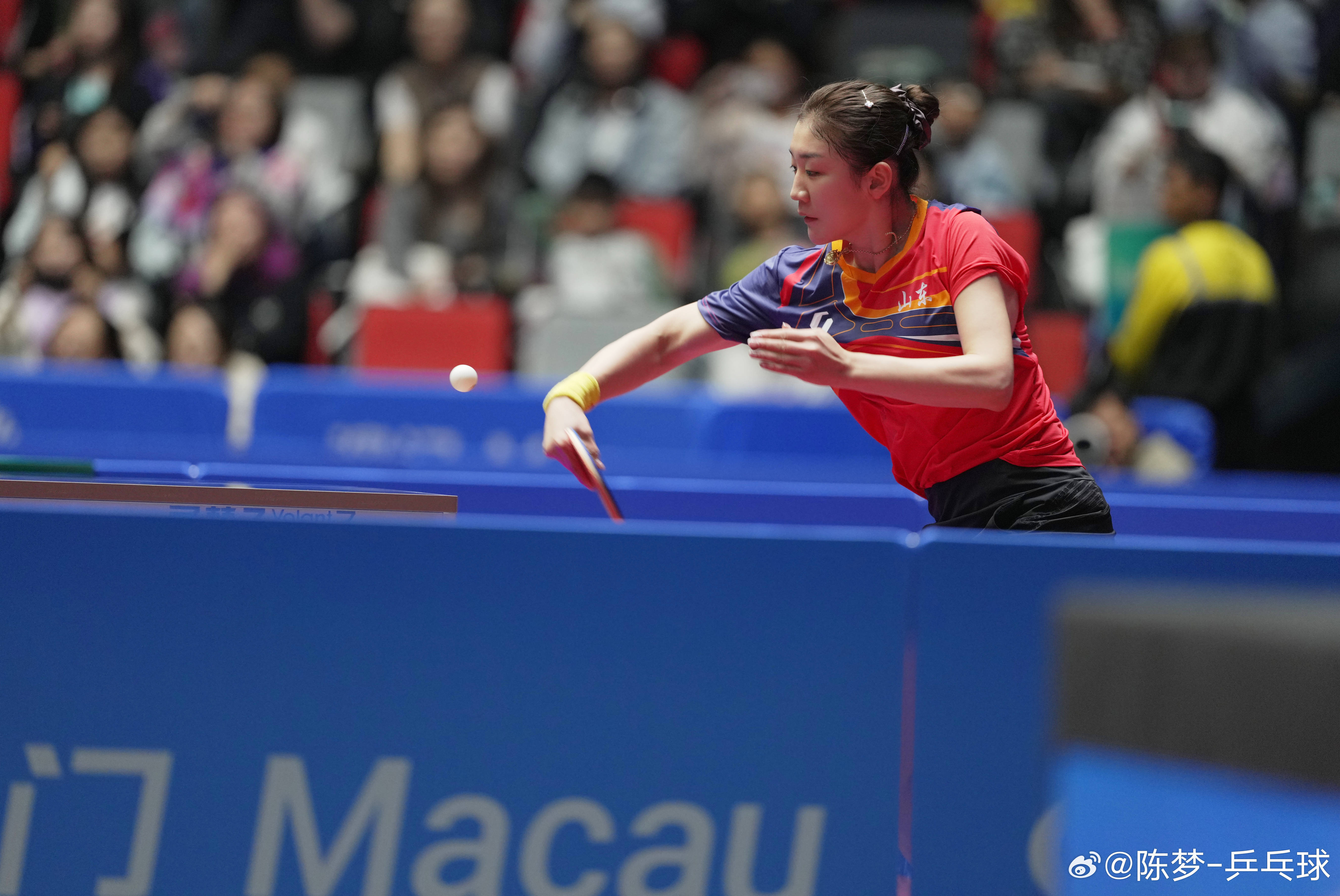 陈梦发文告别十五运会:享受比赛,“想赢,不怕输”