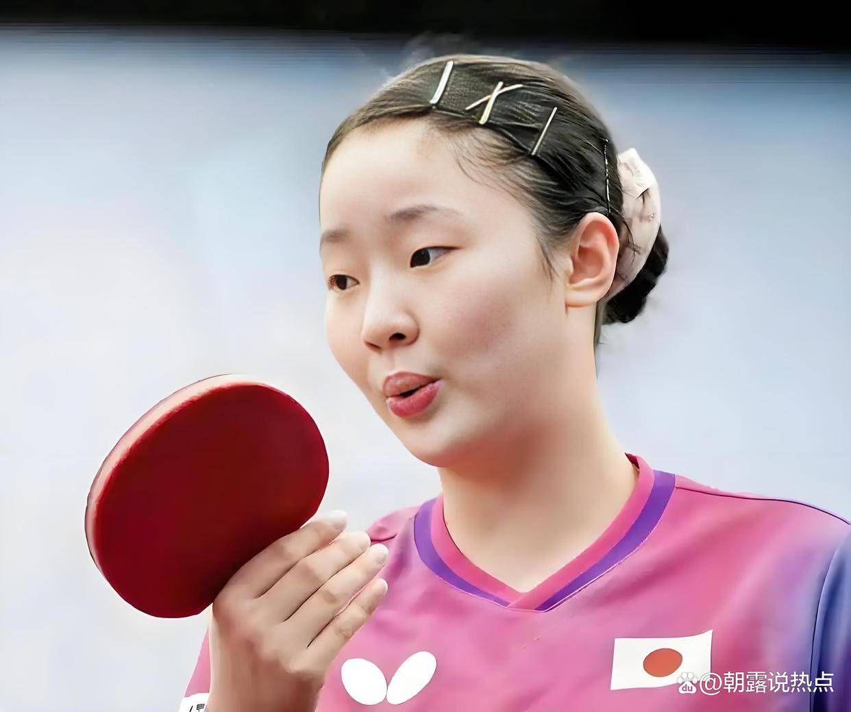 张本美和坦言，乒乓球是心理战，现在比赛打越多越没有自信